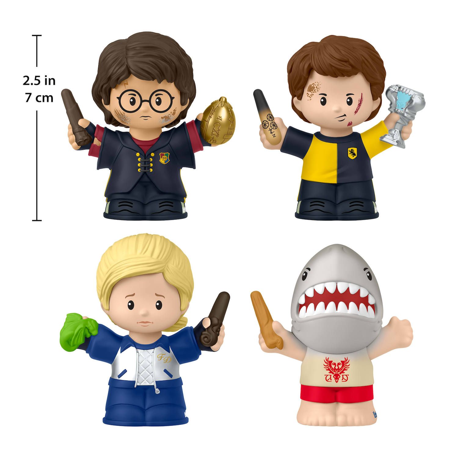 Детские фигурки Little People Collector Harry Potter 4 pc Goblet of Fire Action Figure Set — фото 5