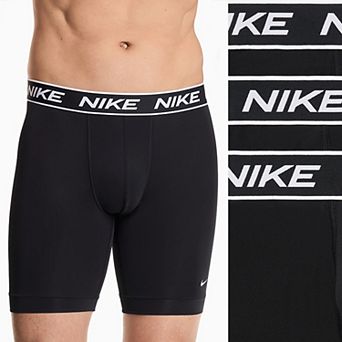 Men's Nike 3 pk Microfiber Stretch Long Leg Boxer Briefs