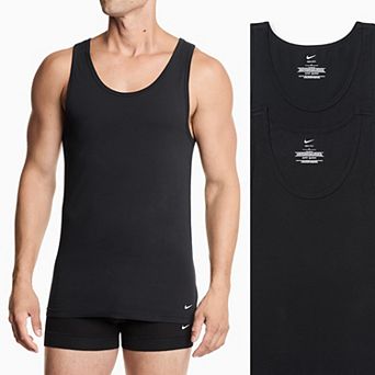 Men's Nike All Day 2-Pack Cotton Stretch Tank Tops