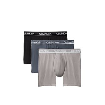Men's Calvin Klein Microfiber Plus Boxer Brief 3 pk