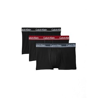 Men's Calvin Klein 3-Pack Microfiber Plus Trunks