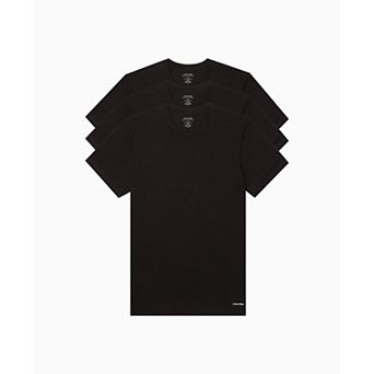 Men's Calvin Klein 3-Pack Cotton Classics Short Sleeve Crewneck Undershirts