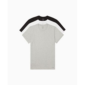 Men's Calvin Klein 3-Pack Cotton Classics Short Sleeve Crewneck Undershirts