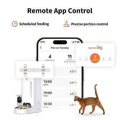 PETKIT YumShare Solo Automatic Feeder with Camera