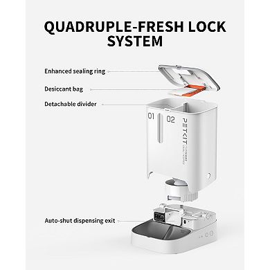 PETKIT YumShare Dual-Hopper Automatic Feeder with Camera
