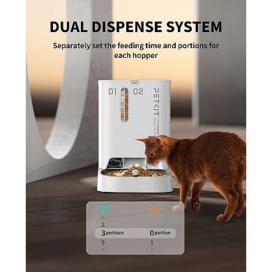 PETKIT YumShare Dual-Hopper Automatic Feeder with Camera
