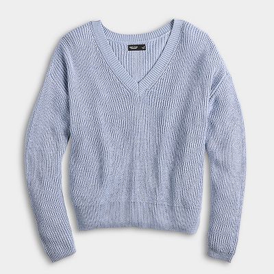 Women's Simply Vera Vera Wang Dolman V-Neck Sweater