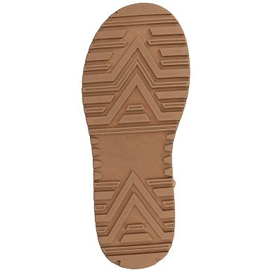 Journee Tarla Women's Sherpa-Lined Comfort Slipper Booties