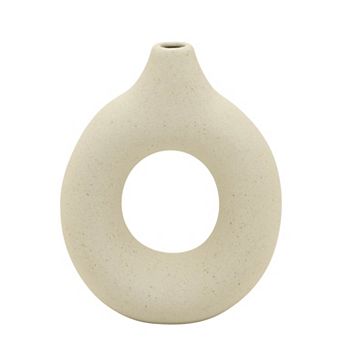 Everyday Decor Small Abstract Ceramic Vase Table Decor