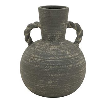 Everyday Decor Small Braided Ceramic Vase Table Decor