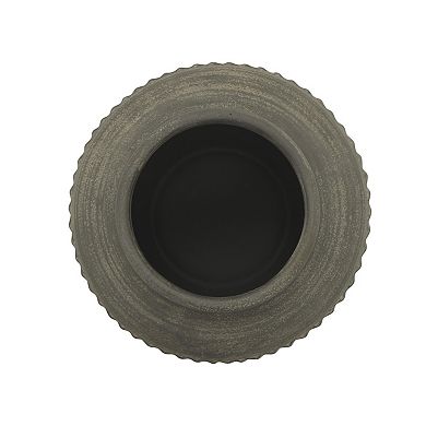 Everyday Decor Large Braided Ceramic Vase Table Decor