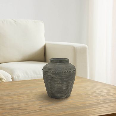 Everyday Decor Large Braided Ceramic Vase Table Decor