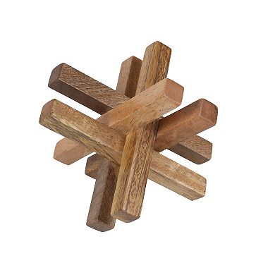 Everyday Decor Mini Wood Decorative Object Table Decor