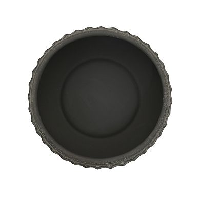 Everyday Decor Braided Ceramic Bowl Table Decor