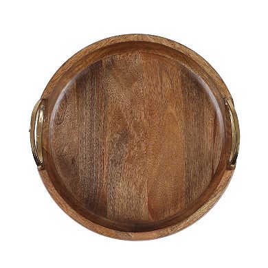 Everyday Decor Modern Mixed Material Decorative Bowl Table Decor