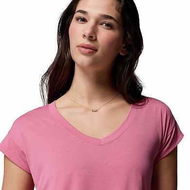 Women's Columbia V-Neck Short Sleeve Tee