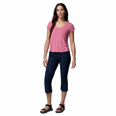 Women's Columbia V-Neck Short Sleeve Tee