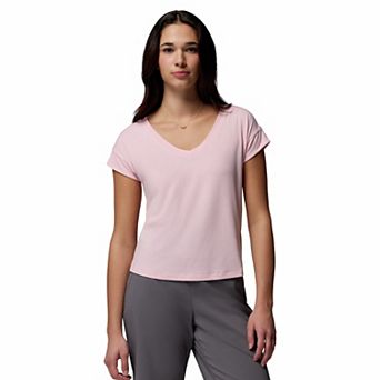 Women's Columbia V-Neck Short Sleeve Tee