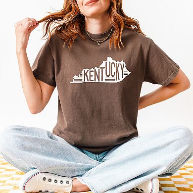 Simply Sage Market Kentucky Typography Garment Dyed Tee