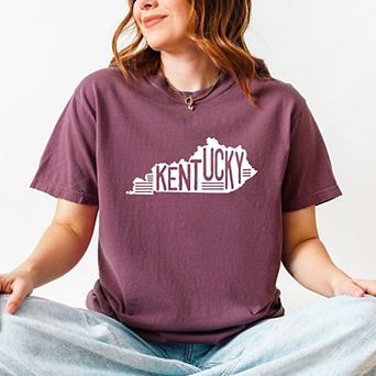 Simply Sage Market Kentucky Typography Garment Dyed Tee