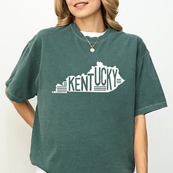Simply Sage Market Kentucky Typography Garment Dyed Tee