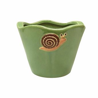 Sonoma Goods For Life® Snail Ceramic Planter