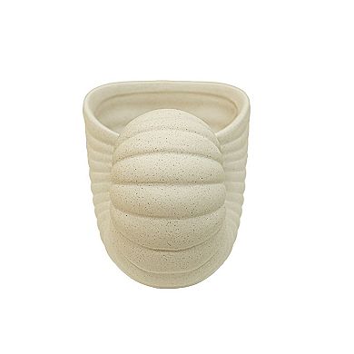 Sonoma Goods For Life® Shell-Shaped Ceramic Planter