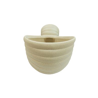 Sonoma Goods For Life® Shell-Shaped Ceramic Planter