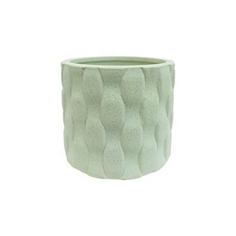 Sonoma Goods For Life® Textured Ceramic Medium Planter