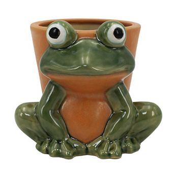 Sonoma Goods For Life® Frog Ceramic Planter