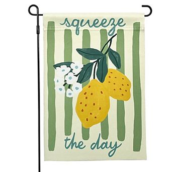 Sonoma Goods For Life® "Squeeze The Day" Lemon Garden Outdoor Flag