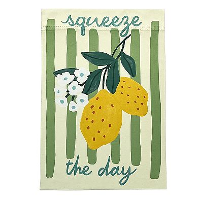 Sonoma Goods For Life® "Squeeze The Day" Lemon Garden Outdoor Flag