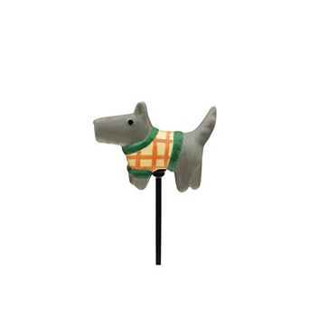 Sonoma Goods For Life® Ceramic Dog Pot Stake Outdoor Decor