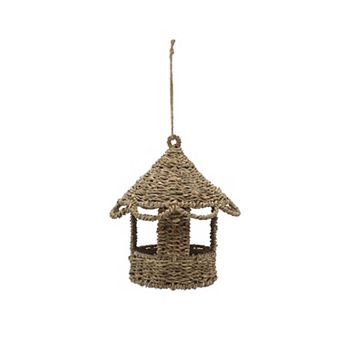 Sonoma Goods For Life® Woven Scallop Bird House Outdoor Decor
