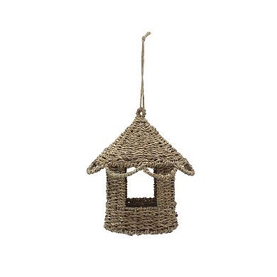 Sonoma Goods For Life® Woven Scallop Bird House Outdoor Decor