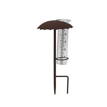 Sonoma Goods For Life® Mushroom Rain Gauge Garden Stake