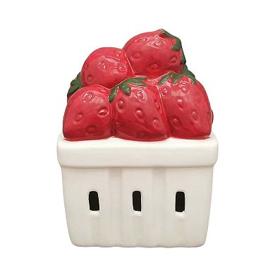 Sonoma Goods For Life® Strawberry Pint Solar Lantern