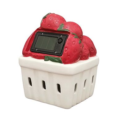 Sonoma Goods For Life® Strawberry Pint Solar Lantern