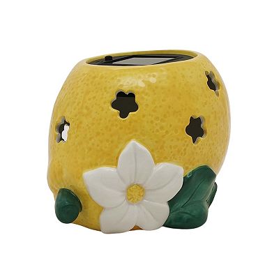 Sonoma Goods For Life® Lemon Solar Lantern