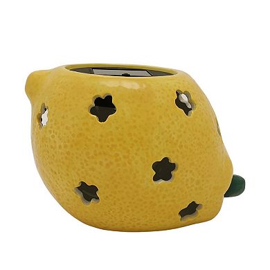 Sonoma Goods For Life® Lemon Solar Lantern