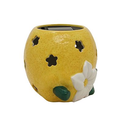 Sonoma Goods For Life® Lemon Solar Lantern