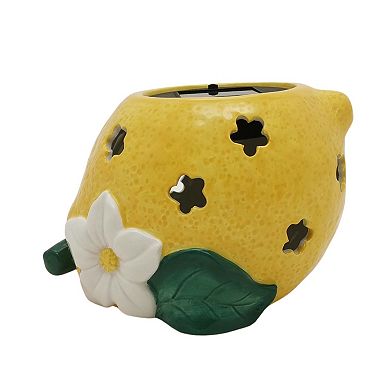 Sonoma Goods For Life® Lemon Solar Lantern
