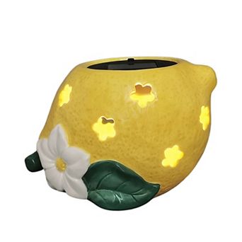 Sonoma Goods For Life® Lemon Solar Lantern