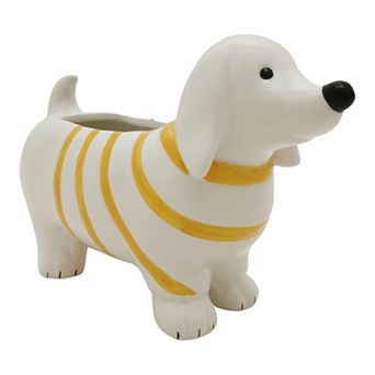Sonoma Goods For Life® Dog-Shaped Ceramic Planter