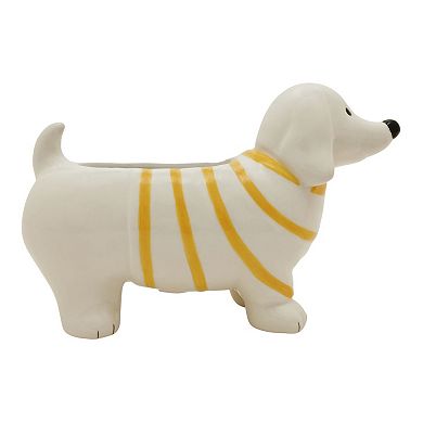 Sonoma Goods For Life® Dog-Shaped Ceramic Planter