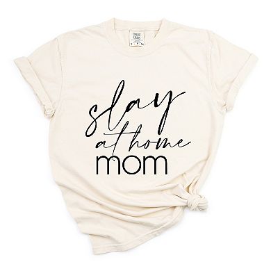 Simply Sage Market Slay At Home Mom Garment Dyed Tee