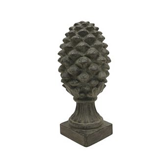 Sonoma Goods For Life® Decorative Pinecone Garden Statue Large 12-inch Outdoor Decor