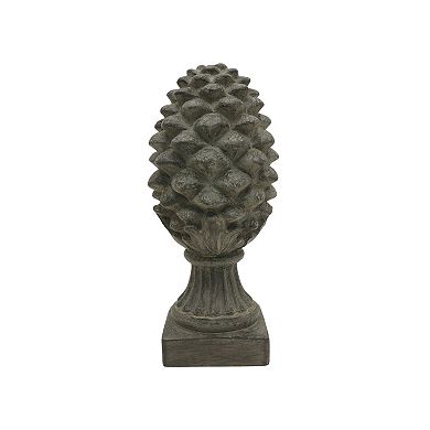 Sonoma Goods For Life® Decorative Pinecone Garden Statue Large 12-inch Outdoor Decor
