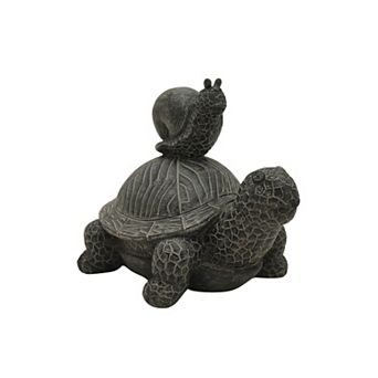 Sonoma Goods For Life® Turtle & Snail Garden Statue Outdoor Decor