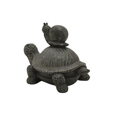 Sonoma Goods For Life® Turtle & Snail Garden Statue Outdoor Decor